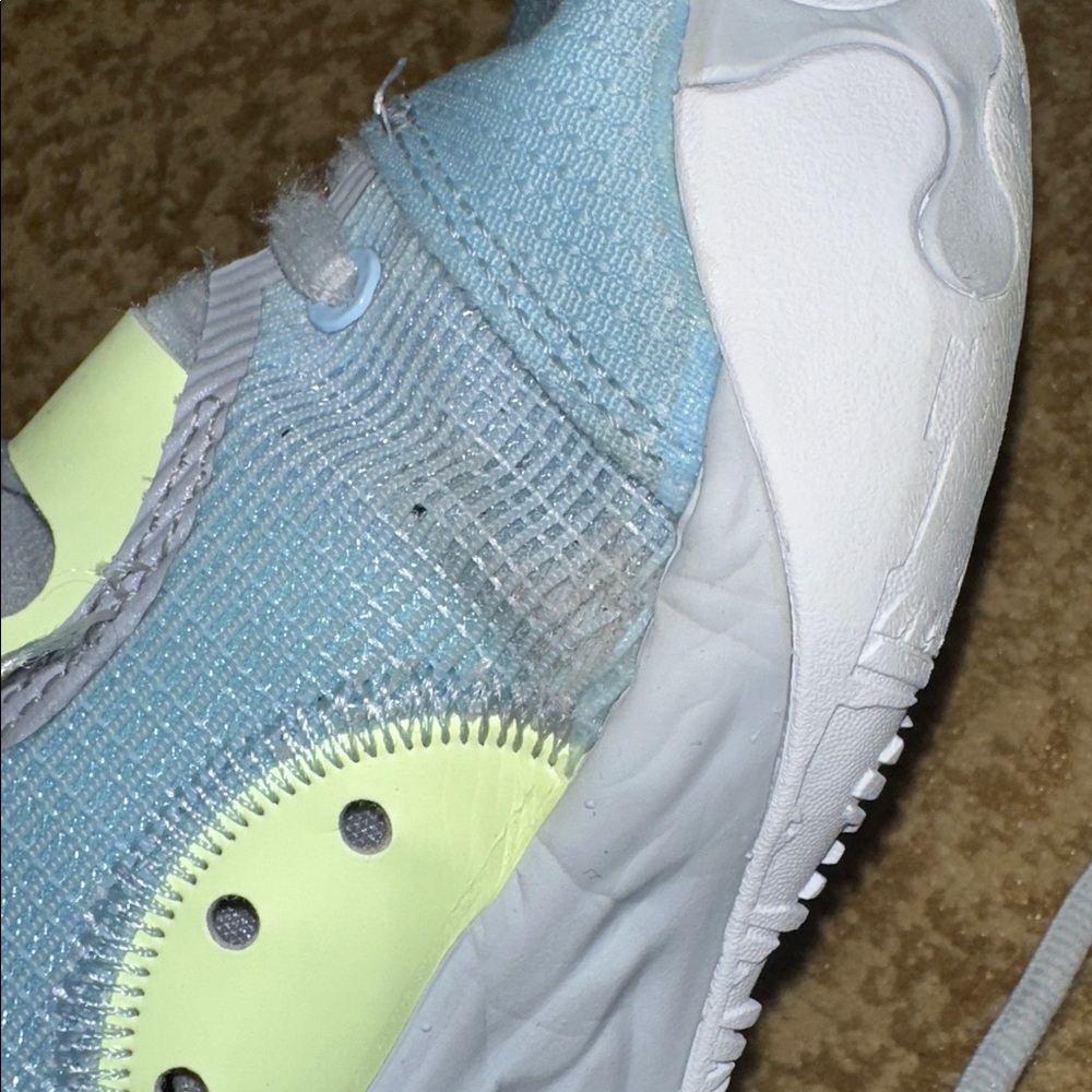 Nike PG 6 celestine blue colorway shoes size 7.5 - Picture 8 of 9